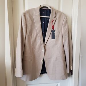 Tommy Hilfiger Beige Blazer Size 46L Men's